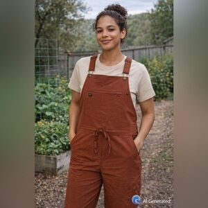 NWT Duluth Trading Co Women’s Armachillo Cooling Overalls, Medium